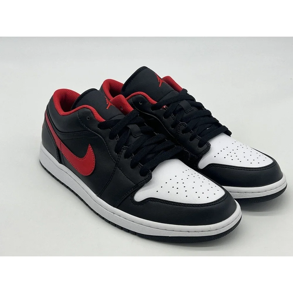 Size 11 - Jordan 1 Low White Toe 2022 553558-063 *COMPLETE BOX* New!